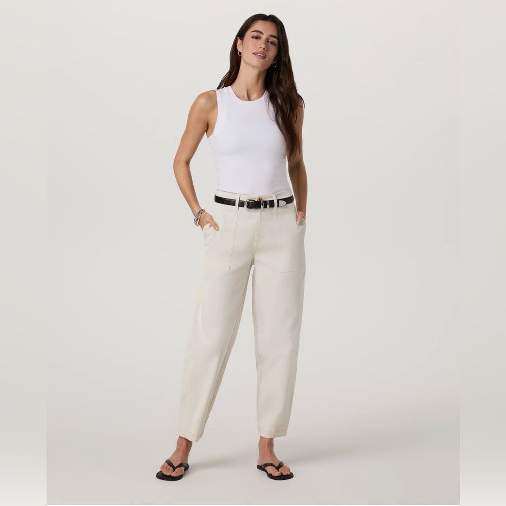 Vuori Barrel Leg Anza Twill Pant Natural XS
